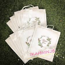 Why stuff an event bag with paper when sponsors expect digital connection to your audience and your participants expect. I Kahwin Marble Design Paper Bag New Arrivals Paper Facebook