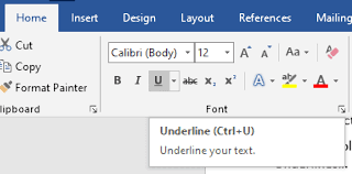 Alternatively, you can use the :match functionality to underline the text in your editor without touching the file A Quick Guide To Underlining In Microsoft Word Proofed S Writing Tips