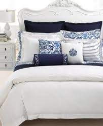 Pillows Blue White Bedroom Navy Blue Bedrooms Blue Bedroom