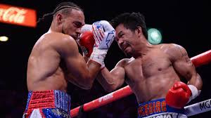 Ugas fight will begin at 9 p.m. Manny Pacquiao Vs Keith Thurman Fight Results Scorecard Pacman Earns Title In Split Decision Win Cbssports Com