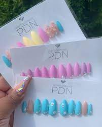 68 Likes 6 Comments Handmade Press On Nails Prettydopenails On Instagram Loving Our New Packaging These Press On Nails Fake Nails Designs Nails