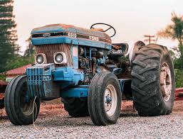 Image result for Blue 1964 Tractor