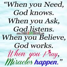 God knows what you need verses. I Live By Faith And Not By Sight To God Be All The Glory Faith Quotes God Words Quotes About God