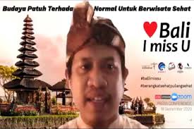 Angka 8 yaitu jumlah dari kalimat = i love you. Bangkitkan Wisata Program Bali I Miss U Diluncurkan