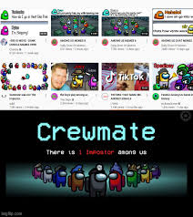 Crewmate There Is One Imposter Among Us Imgflip