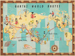 Buy TRAVEL POSTER - Qantas Vintage ...