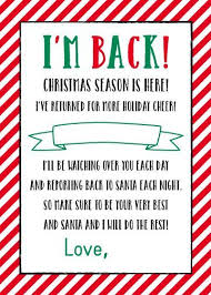Christmas Elf I M Back Custom Holiday Letter Zazzle Com In 2020 Elf On Shelf Letter Elf Letters Elf On The Self