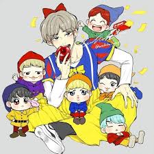 Mi Sun E I Sette Nani Capitolo 2 Bts Chibi Bts Fanart Bts Drawings