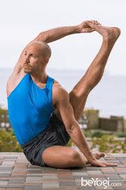 Compass Pose Parivrtta Surya Yantrasana Beyogi Yoga Poses For Men Yoga Pose Ideas Yoga Poses