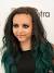 Short Teal Dip Dye Hair