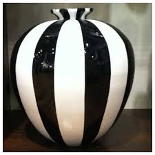 Black And White Striped Vase Black And White Vase Black And White Vase Black And White Aesthetic Striped Vase