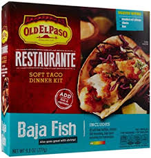8 (6 inch) old el paso® flour tortillas for soft tacos & fajitas. Old El Paso Baja Fish Taco Kit