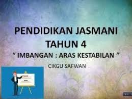 Video berkaitan silibus pendidikan jasmani tahun 4 unit 5 pemukul hebat pemadang cekap. Pendidikan Jasmani Tahun 4 Aras Kestabilan Tapak Sokongan Youtube