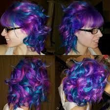 Galaxy Hair Using Arctic Fox Hair Dye Arctic Fox Hair Dye Fox Hair Dye Dyed Hair