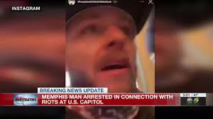 Memphis man charged with Capitol riot