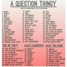 Pin By Haili Winter On My Polyvore Finds Who Knows Me Best Fun Questions To Ask Getting To Know Someone