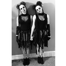 Black And White Clown Costume Ideas Creepy Dark Circus Siamese Twin Halloween Costume Twin Halloween Twin Halloween Costumes Halloween Photoshoot