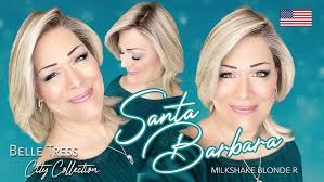 Belle Tress City Collection: Santa Barbara in Milkshake Blonde R (wig  review)