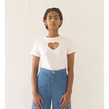 The Original Heart Cut Out Tee S Aphrodite