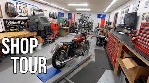 Building The Ultimate Motorcycle Workshop Youtube
