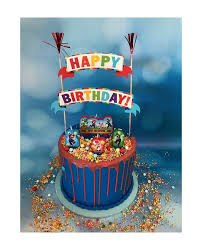 Since super mario is such a recognizable game, using it as a theme for a super mario is colorful and can have a lot of recognizable elements and symbols involved in the gameplay. Super Mario Bros Cake Decorating Kit