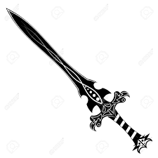 Amazing Black Sword Tattoo Stencil Sword Tattoo Tribal Dragon Tattoos Tattoo Designs Men