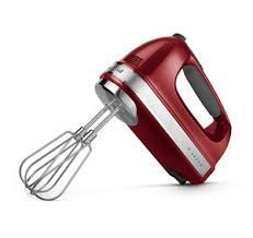 Brand name stand mixers, hand mixers, accessories & more at the home depot®. Empire Red 9 Speed Hand Mixer Khm926er Kitchenaid