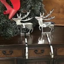 The large hook was mounted as per instructions on a new house wall. Silver Stocking Hanger For Mantle Christmas 2020 Set Of 2 Nickel Non Tarnish Stocking Holder Klikel Christmas Stocking Holder 2020 Home Kitchen Seasonal Decor Rayvoltbike Com