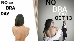 Tapi hati saya nak cuba jugak ! Tanpa Sensor Begini Foto Foto Perayaan No Bra Day Di Seluruh Dunia Tribunnews Bogor