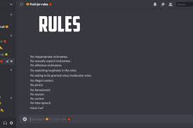 At orange, all of the following are allowed: Rules Banner Discord Oferta