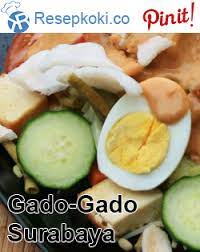 Resep Gado Gado Siram Surabaya Resep Masakan Resep Masakan Malaysia Memasak