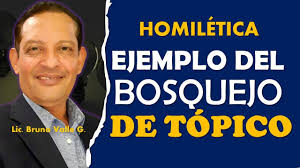 EL BOSQUEJO DE TÓPICO: Ejemplo de su estructura