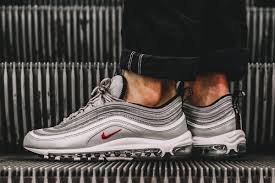 Launching Nike Air Max 97 Og Qs Silver Bullet Eu Kicks Sneaker Magazine Nike Air Max Nike Air Max 97 Sneakers