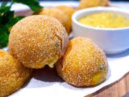 Fluffiest Potato Balls Recipe Patatokeftedes My Greek Dish Recipe Stuffed Potato Balls Recipes Greek Dishes