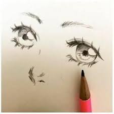 Karakalem Adim Adim Goz Cizimleri Gercekci Ve Renkli Anime Art Blog Cizim Cizimler Cizim Fikirleri