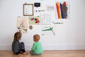 Children S Art Gallery Wall Art Display Kids Art Wall Kids Kids Art Galleries