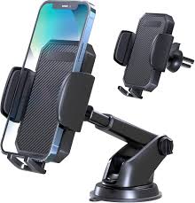 Support téléphone voiture ventouse pare-brise rotation 360°