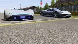 Mercedes Benz Vision Eq Silver Arrow Concept Vs Porsche 918 Spyder At Mo In 2020 Porsche 918 Porsche Mercedes Benz