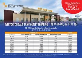 Free shuttle bus to klia kuala lumpur international airport #kualalumpur #kl2020 #bangkitbersama #klcity #malaysia #waterfront #lightcity #rivercity. Free Shuttle Bus Now Mitsui Outlet Park Klia Sepang Facebook