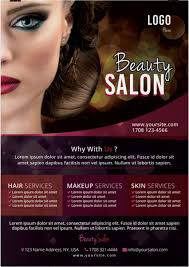 Beauty Salon Free Psd Flyer Template Free Beauty Products Hair And Beauty Salon Free Psd Flyer Templates