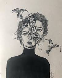 Use tattoo markers or pens, or makeup such as eyeliner, to create fun temporary tattoos. Click For More Art Drawings Sketches Creative Cool Art Drawings Art Sketches