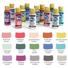 Decoarts 2018 New Acrylic Paint Colors Now Available At