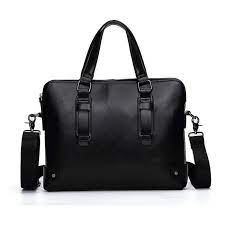 Livraison 24h et retour gratuits ! Sacs A Main Pour Homme Homme D Affaires En Cuir Mallette Sac De L Ordinateur Portable Hommes Sacs De Messager Noir Achat Vente Sacs A Main Pour Homme Homme Cdiscount