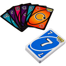 The uno card game is celebrating 50 years of bringing people together for fast fun and unpredictable twists with this premium golden anniversary edition of the classic card game. Buy Uno Flip Double Sided Card Game For 2 10 Players Ages 7y Online In Italy 252378283