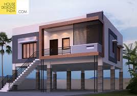 While the above design shows the moderate storage utility idea for staircase, this one is definitely a path breaker. House Elevation Design 3d House Elevation Design 3d Exterior Design Modern House Design Plans