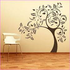 Learn how to stencil a tree mural or tree wallpaper design using large wall stencils from royal design studio. Wall Painting Tree Stencil Stencil Painting