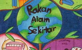 Penghijauan dan perlindungan alam sekitar poster. Lukisan Poster Alam Sekitar Simple Cikimm Cute766