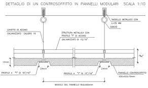 Controsoffitti Dwg Ceiling Dwg Controsoffitto Scale Idee