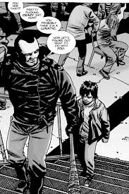Negan And Carl Walking Dead Comics Walking Dead Comic Book Fear The Walking Dead