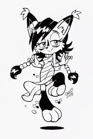 Nicole Hedgehog Drawing Sonic Fan Art Chibi